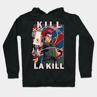 Tsumugu Kinagase Kill La Kill Kiru Ra Kiru Retro Hoodie